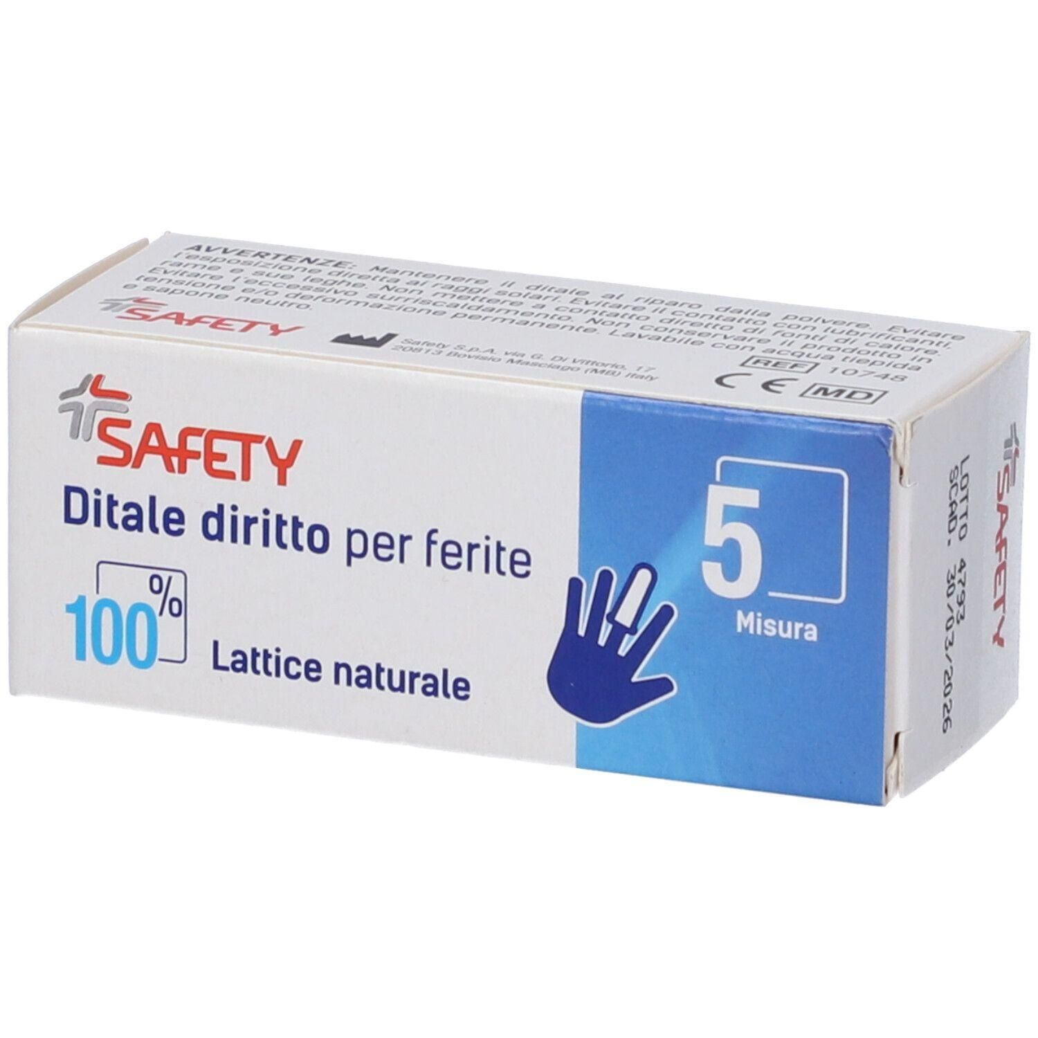 Safety Ditale in Lattice Retto Taglia 5 5x1 St