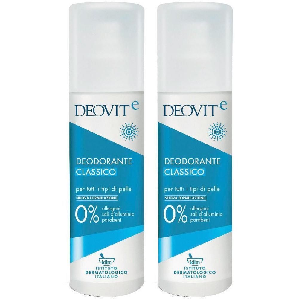 Deovit Deodorante Classico 2x100 ml Spray