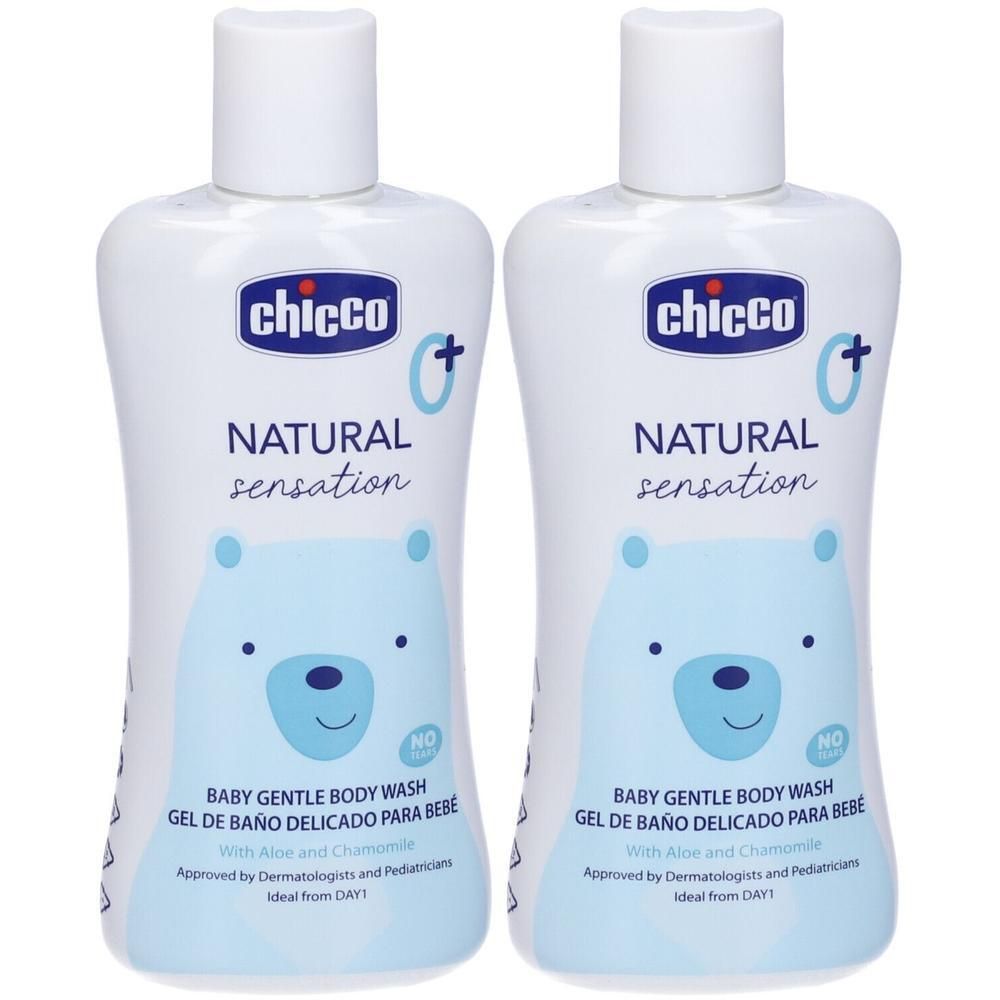 Chicco Natural Sensation Baby Corpo Delicato 2x200 ml