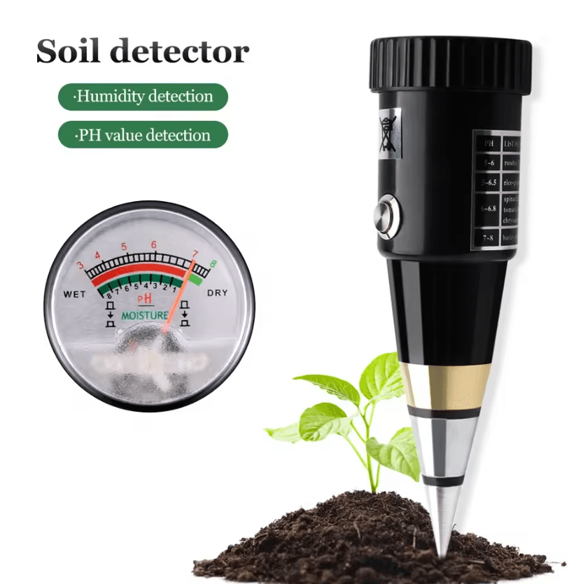 Handheld Soil Moisture And PH Meter Battery Free Garden Tester Handheld Soil Moisture And PH Meter Battery Free Garden Tester