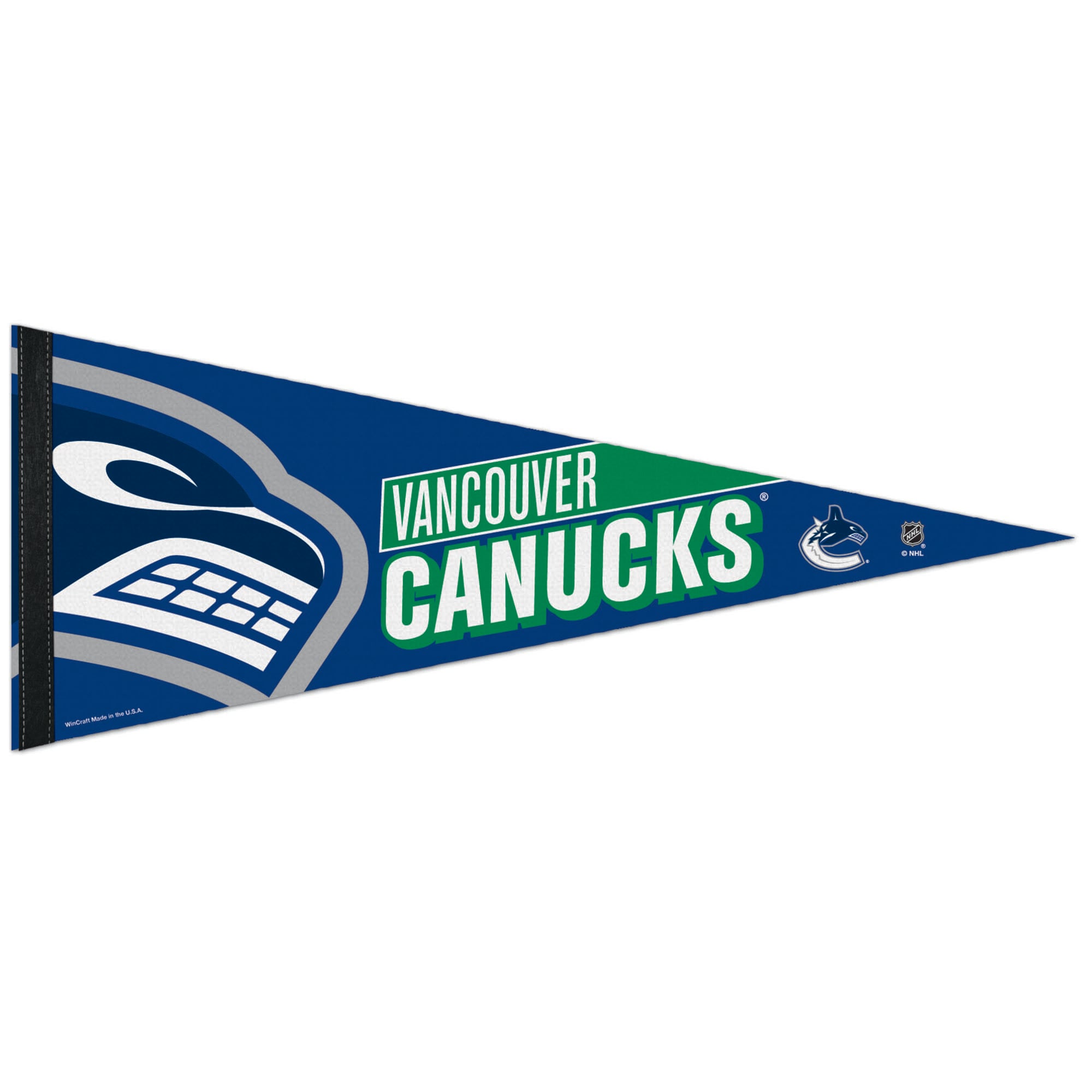 Premium-Wimpel der Vancouver Canucks – 12 x 30