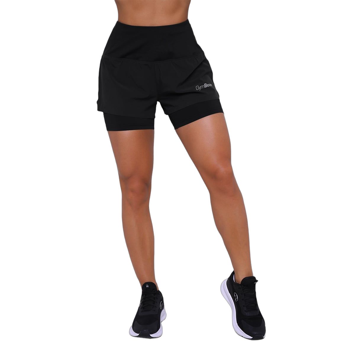Pantaloncini donna Pulse Running 2in1 slim nero con tasche 1 St