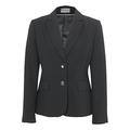 Busy Women's Suit Jacket Blazer Black 22