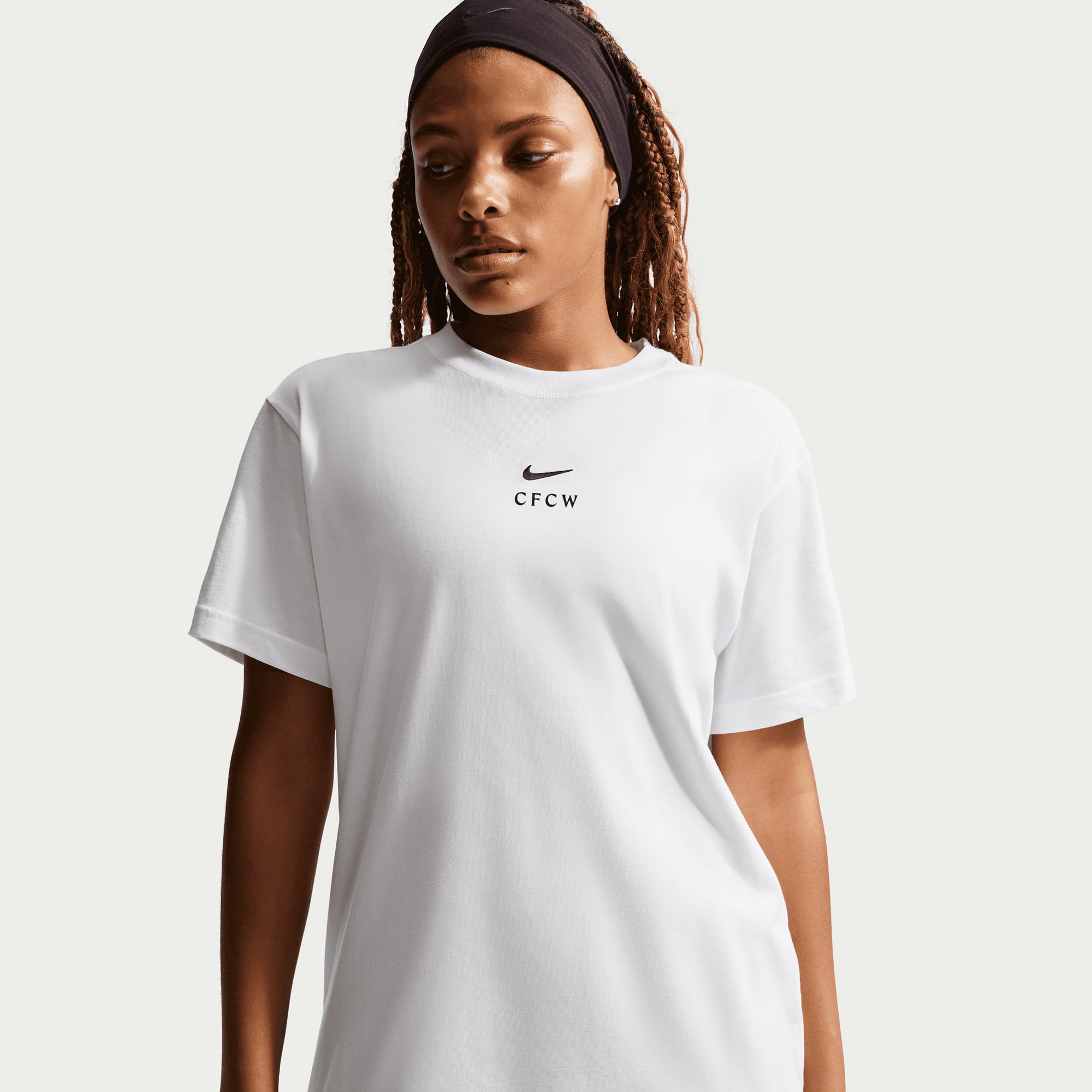 Chelsea CFCW Nike Classic T-Shirt – Weiß – Damen
