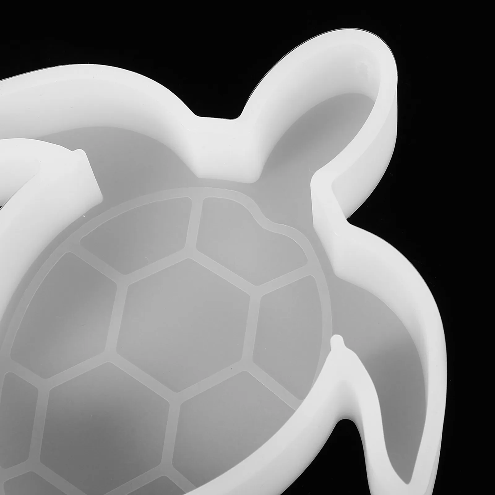 Moule en silicone pour tortue, idéal pour le bricolage, moule antiadhésif pour la création d'ornements en forme de tortue, moules pour le moulage de résine, moules en silicone pour le bricolage.