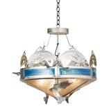 Meyda Lighting Catch Of The Day Trout 27 Inch Large Pendant - 68165