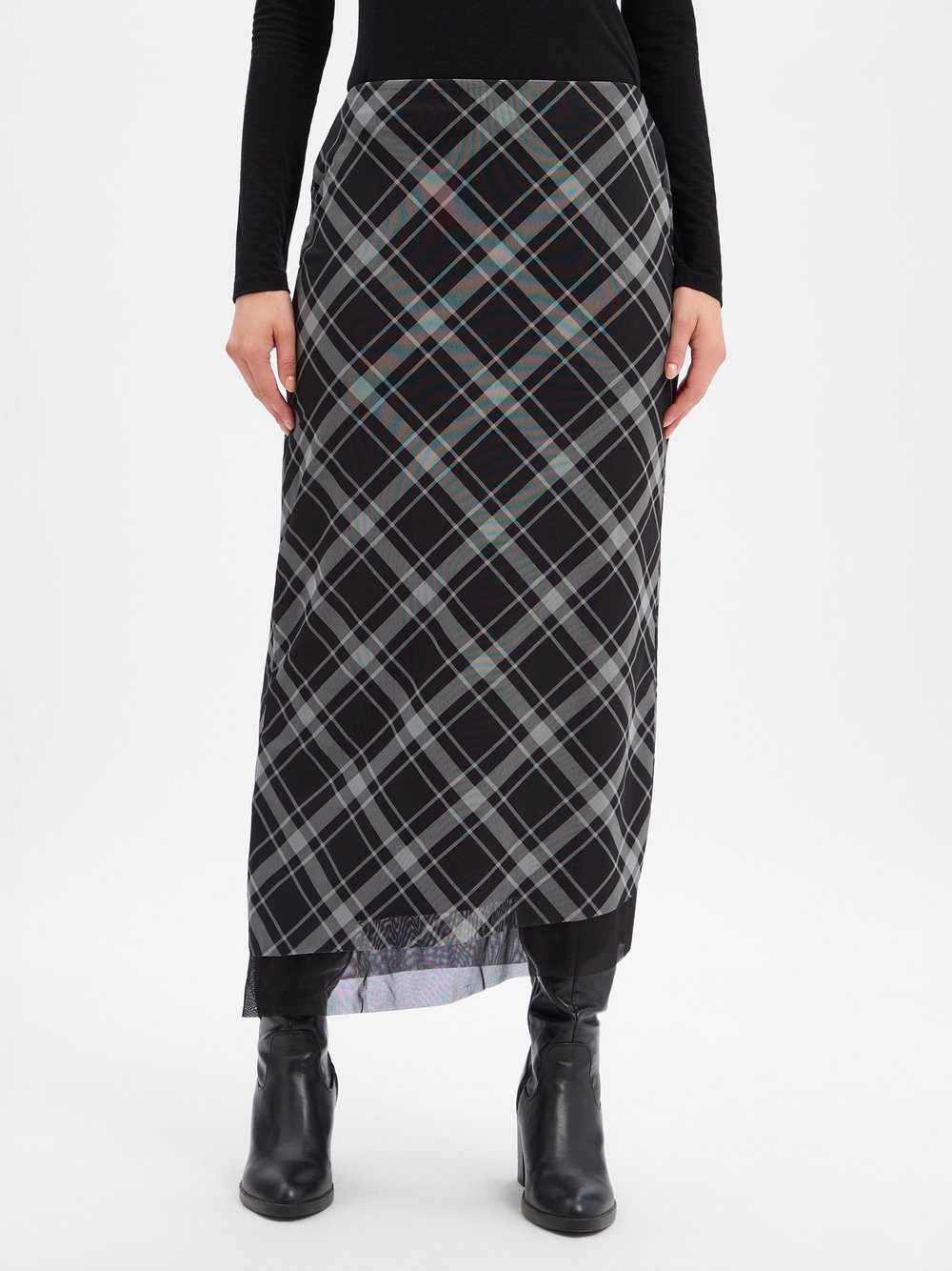 Noisy May Meshrock Damen schwarz, XS