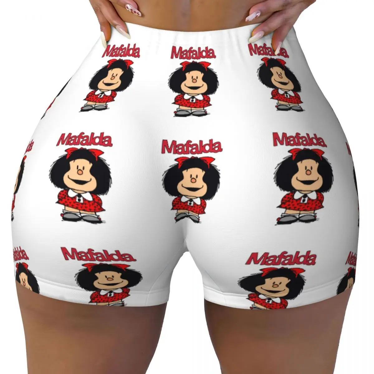 Custom Workout Volleyball Biker Shorts Women's Gym Yoga Shorts