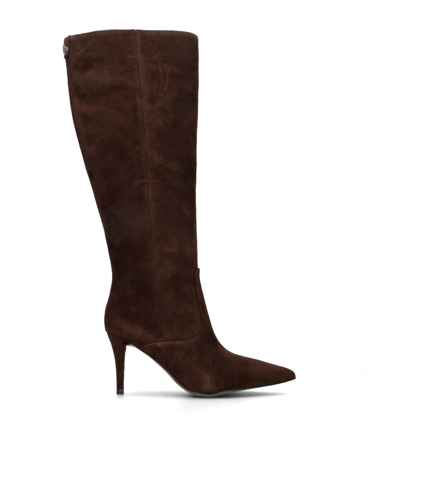 GUESS Stivale donna marrone in pelle