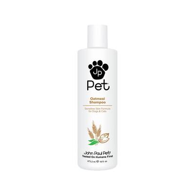 John Paul Pet Sensitive Skin Formula Oatmeal Dog & Cat Shampoo, 16-oz bottle