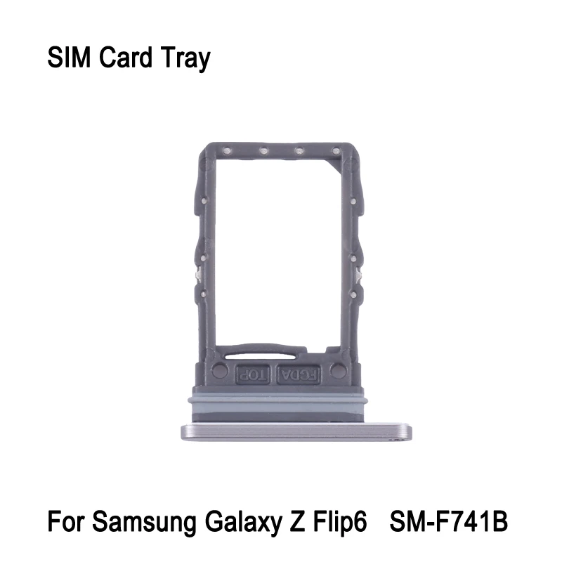 Einzelnes SIM-Kartenfach für Samsung Galaxy Z Flip6 SM-F741B Telefon-Ersatzteil