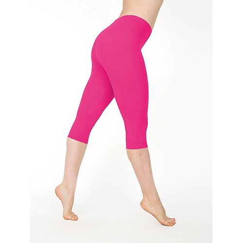 Damen Sport Leggings Yogahose Po-Lifting Bauchkontrolle Hohe Taille Fitnesstraining Laufen Fitness Capri Leggings Unterteile Einfarbig Dunkelgrau Schwarz Weiß Sport Sportkleidung Hohe Elastizität