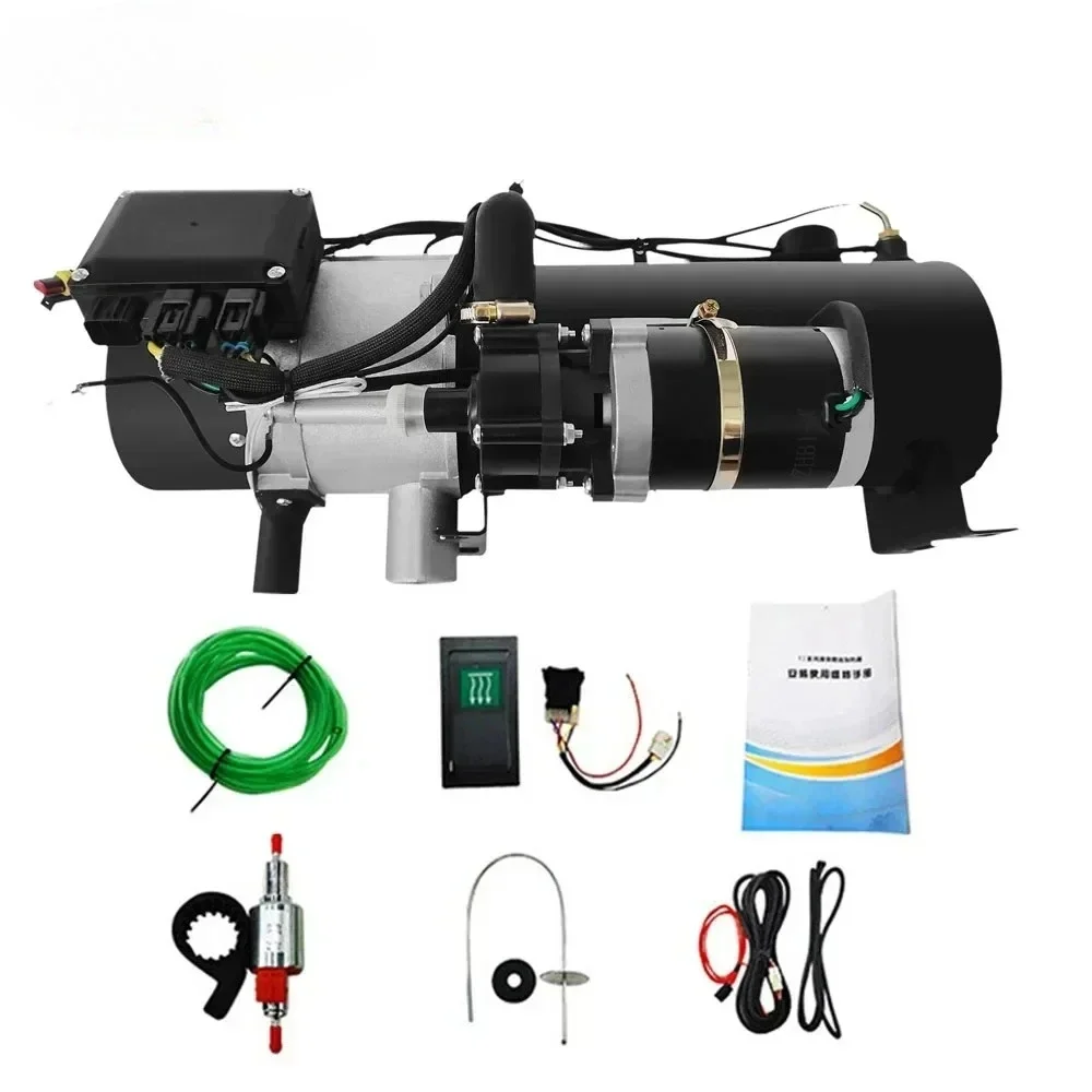 Chauffage de stationnement pour moteur de camion | SIHAO 12V/24V 10kw Chauffe-eau Chauffage de voiture Préchauffeur automobile Chauffage diesel Chauffage de stationnement Chaudière de chauffage diesel