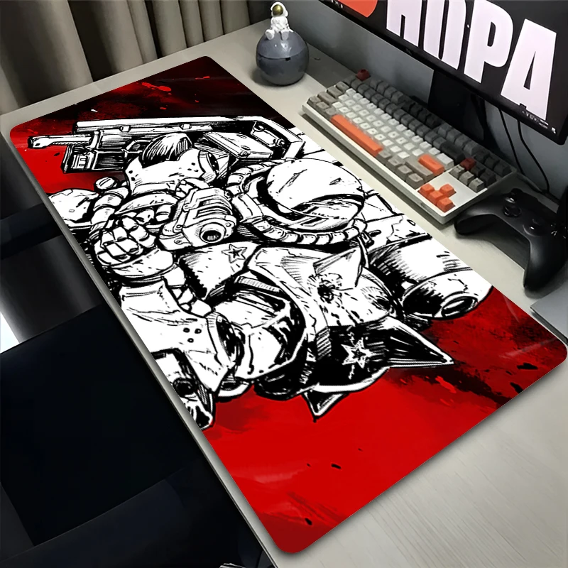 Anime Pad Mouse HD Print Mechanical Warrior G-gundam Z-zaku II Computer Gamer Locking Edge Mousepad Keyboard PC Mice Mats Pad