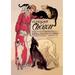 Buyenlarge 'Clinique Cheron Veterinary Medicine & Hotel' Vintage Advertisement on Wrapped Canvas in Brown/Red | 30 H x 20 W x 0.5 D in | Wayfair