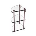 Allied Brass Southbeach Wall Shelf Glass/Metal in Brown | 15 H x 8.25 W x 8.22 D in | Wayfair SB-6-CA