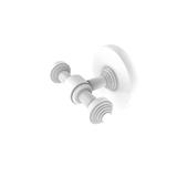 Allied Brass Southbeach Wall Mounted Double Robe Hook Metal in Gray | 2 H x 3 W x 2.75 D in | Wayfair SB-22-PC