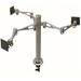 Cotytech Height Adjustable 3 Screen Desk Mount in Gray | 19.69 H x 42.6 W in | Wayfair DM-31A2-C