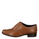 Clarks Womens Casual Clarks Hamble Oak Leather Shoes, Brown (dark Tan Lea)*4 UK