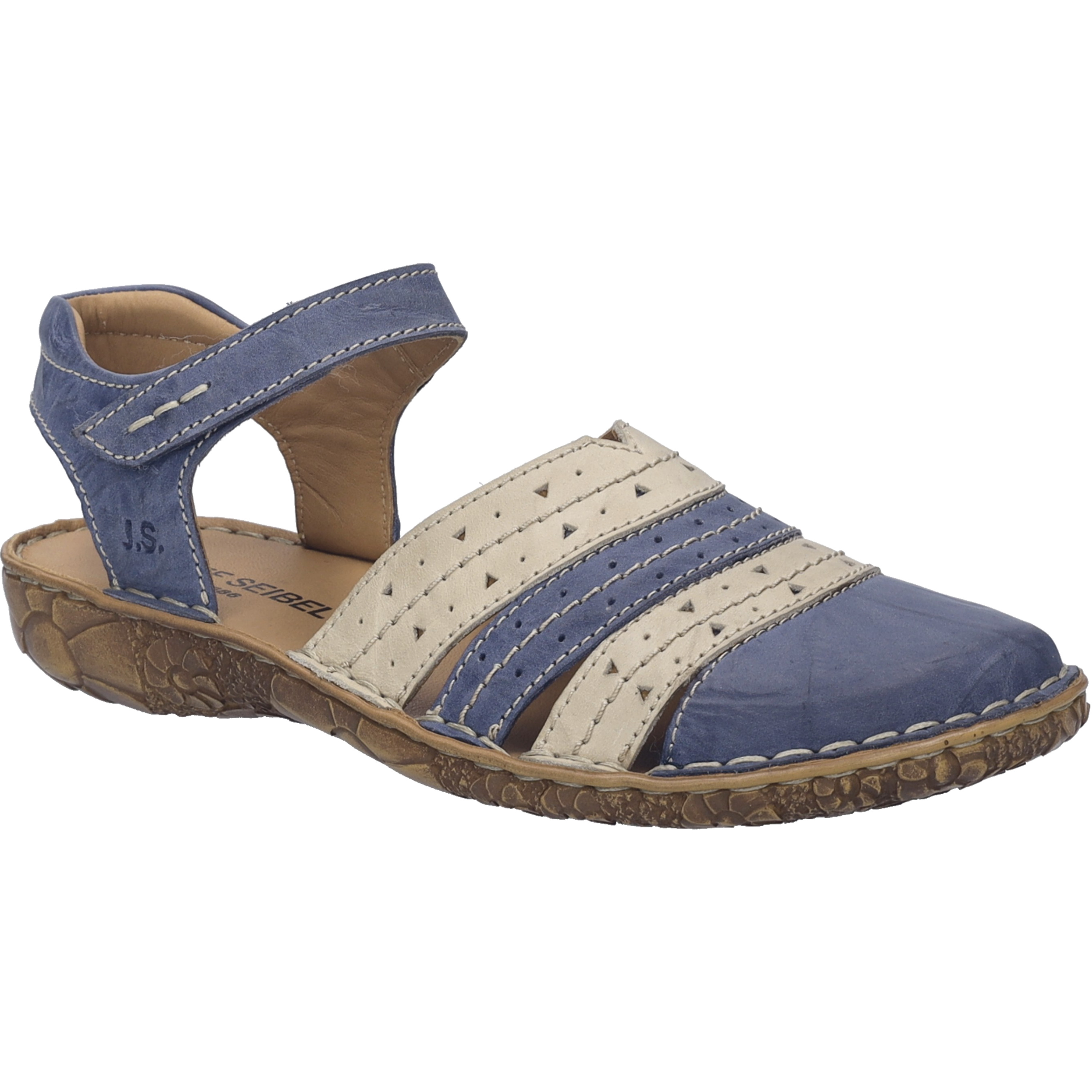 JOSEF SEIBEL Damen Sandale Rosalie 33 in blau-kombi