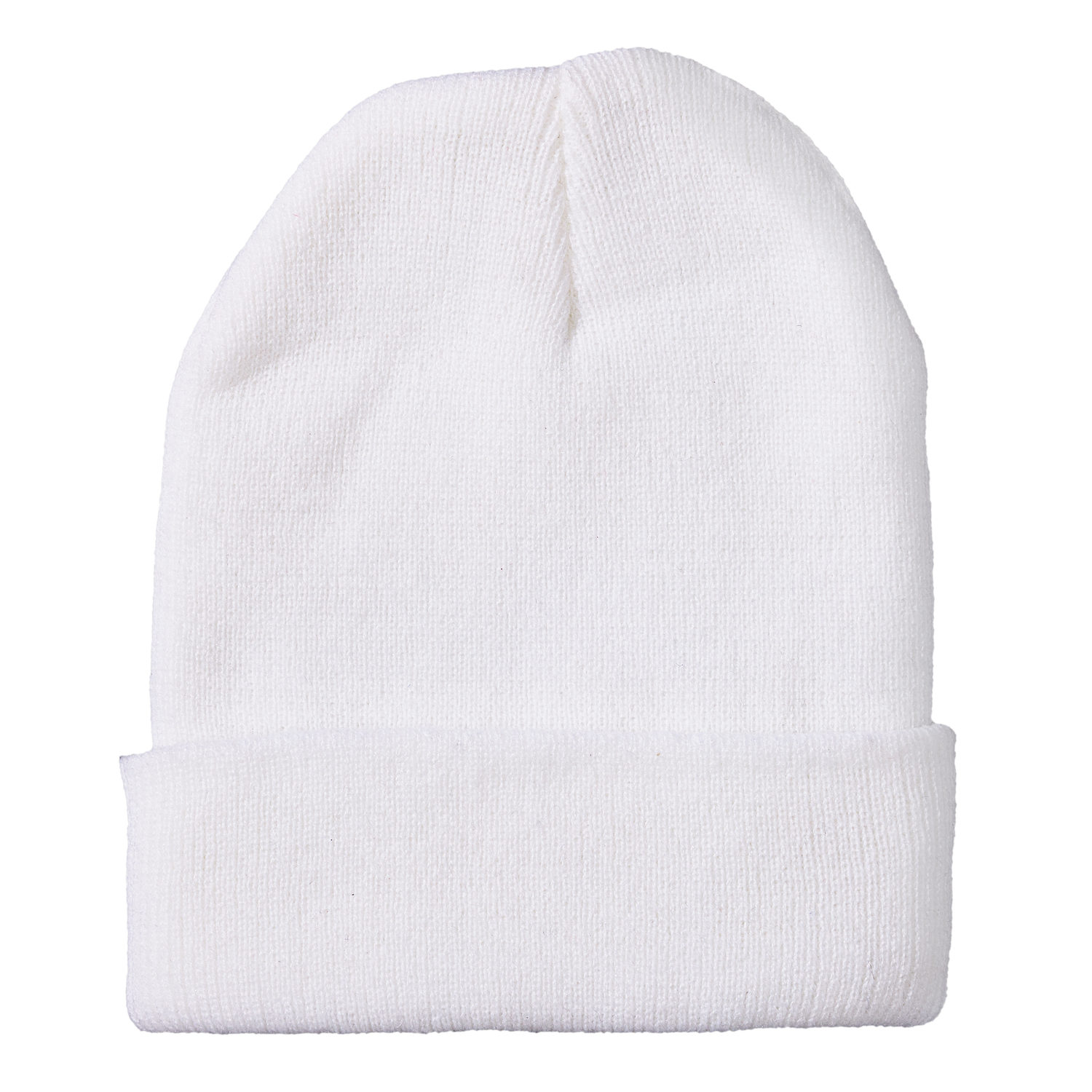 Strickmütze, weiß