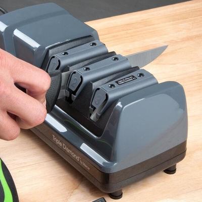 Mercer Culinary M10000 Triple Diamond 3 Stage Professional Electric Knife Sharpener