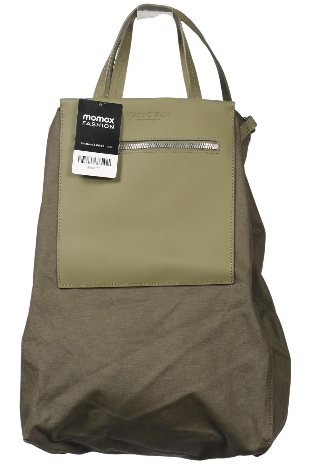 Marc O Polo Damen Handtasche gross, Gr. , Grün, Baumwolle