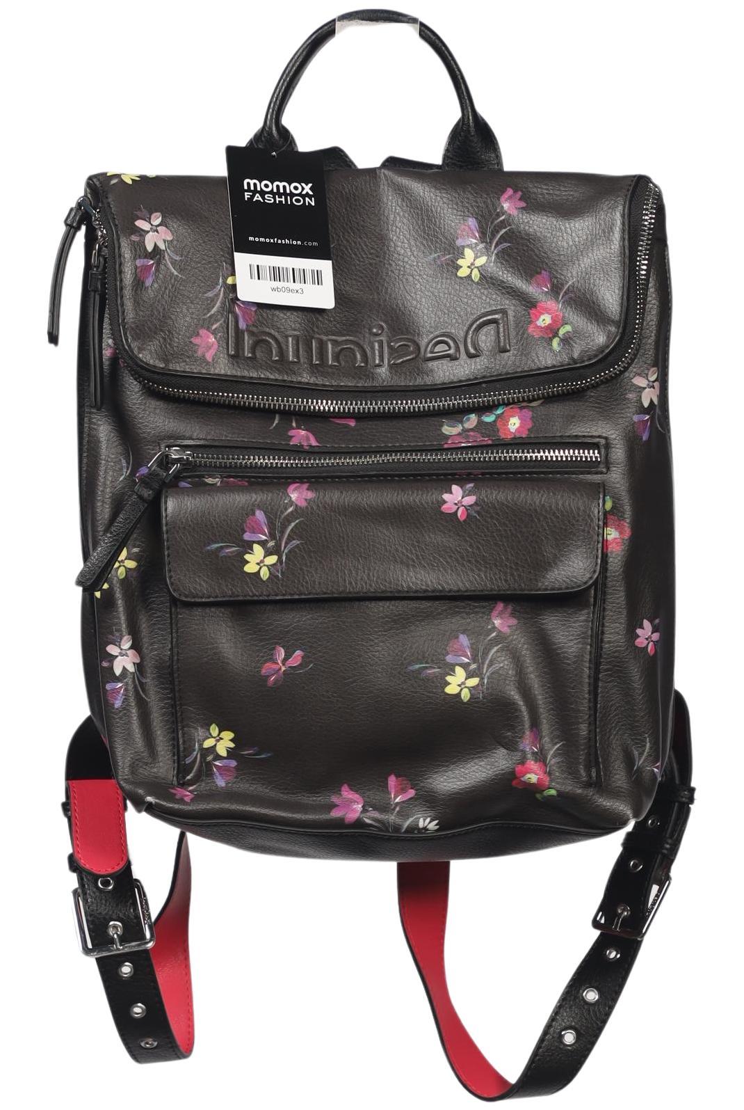 Desigual Damen Rucksack, Gr. , Grau, Kunstleder / Synthetik