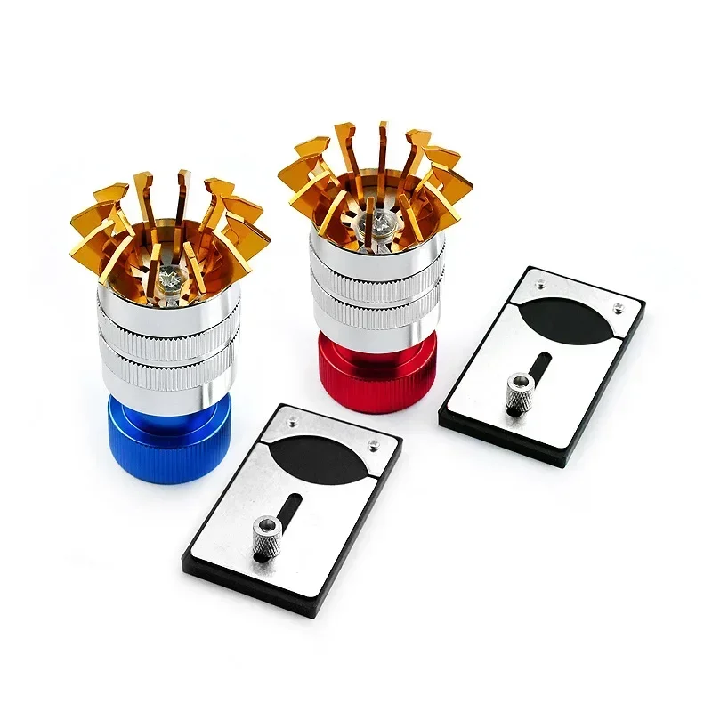 Outil de réparation de montres : extracteur et insérateur de couvercle de boîtier avant en plastique pour montres à verre, outil d'ouverture, outil de remplacement de pile, outil de rechange de batterie, outil de horloger