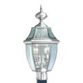 Livex Lighting Monterey 21 Inch Tall 2 Light Outdoor Post Lamp - 2254-91