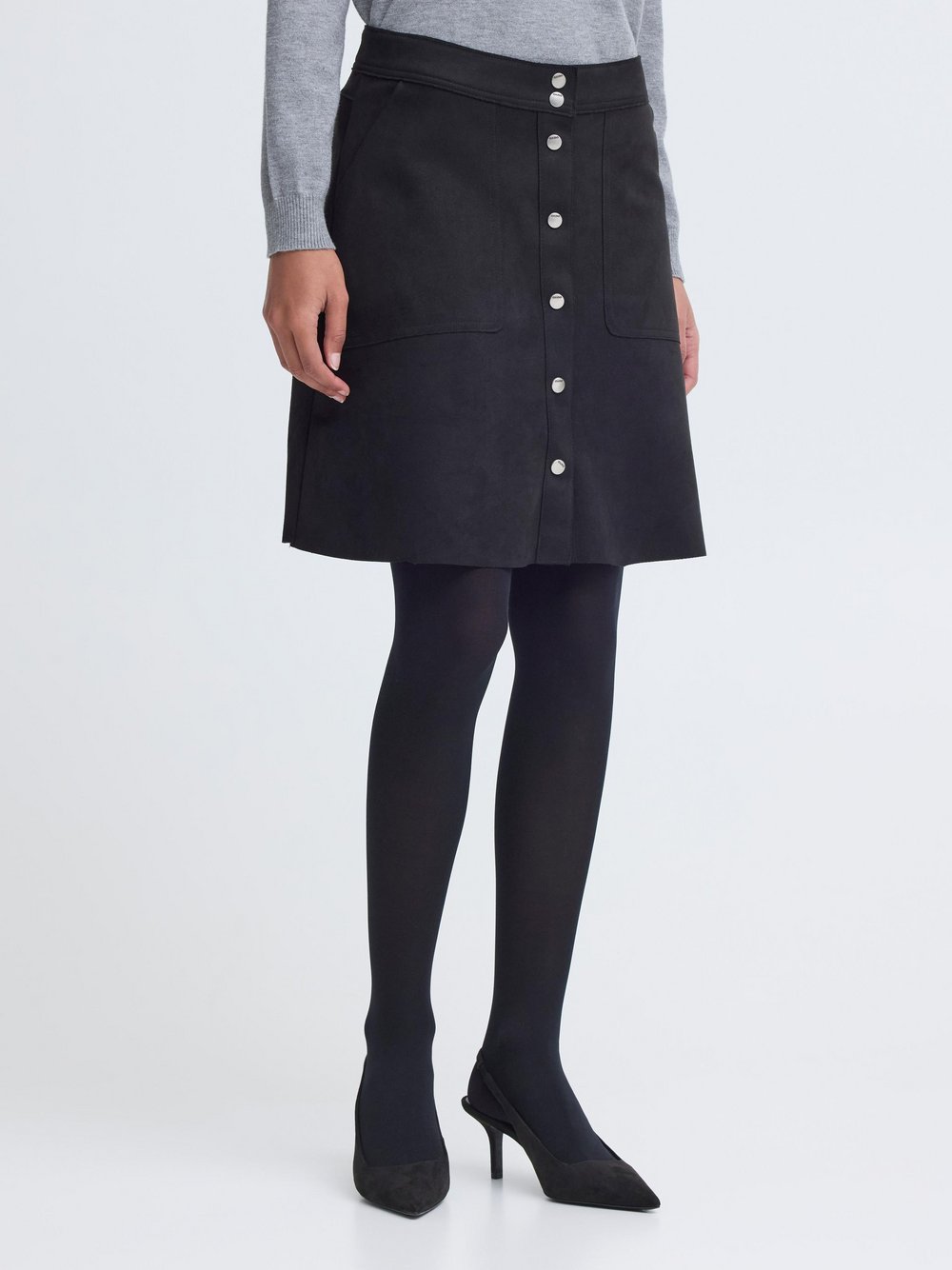OXMO A-Linien-Rock Damen schwarz, 40