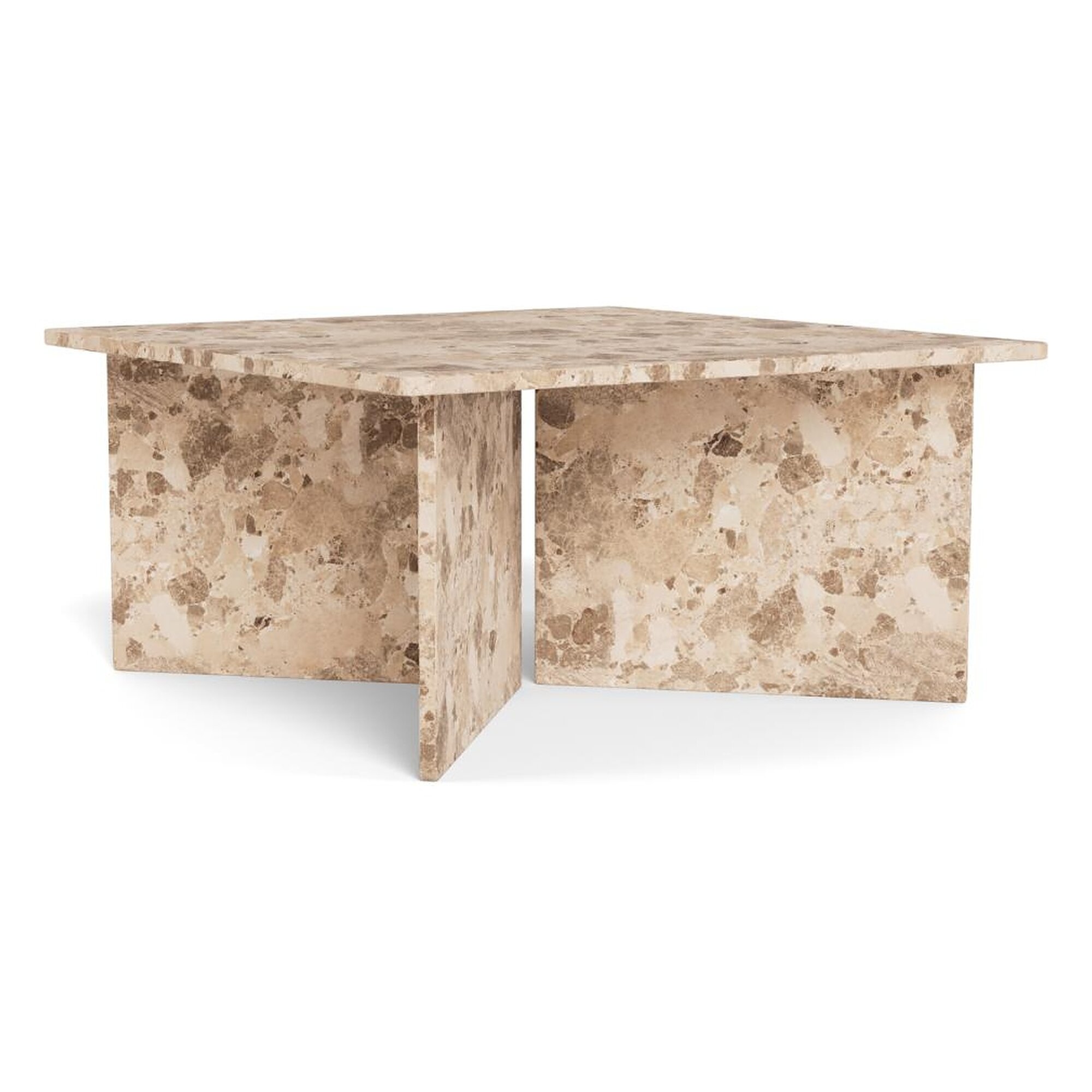Actona »Vega« Couchtisch Marmor Latte 140x42x70 cm