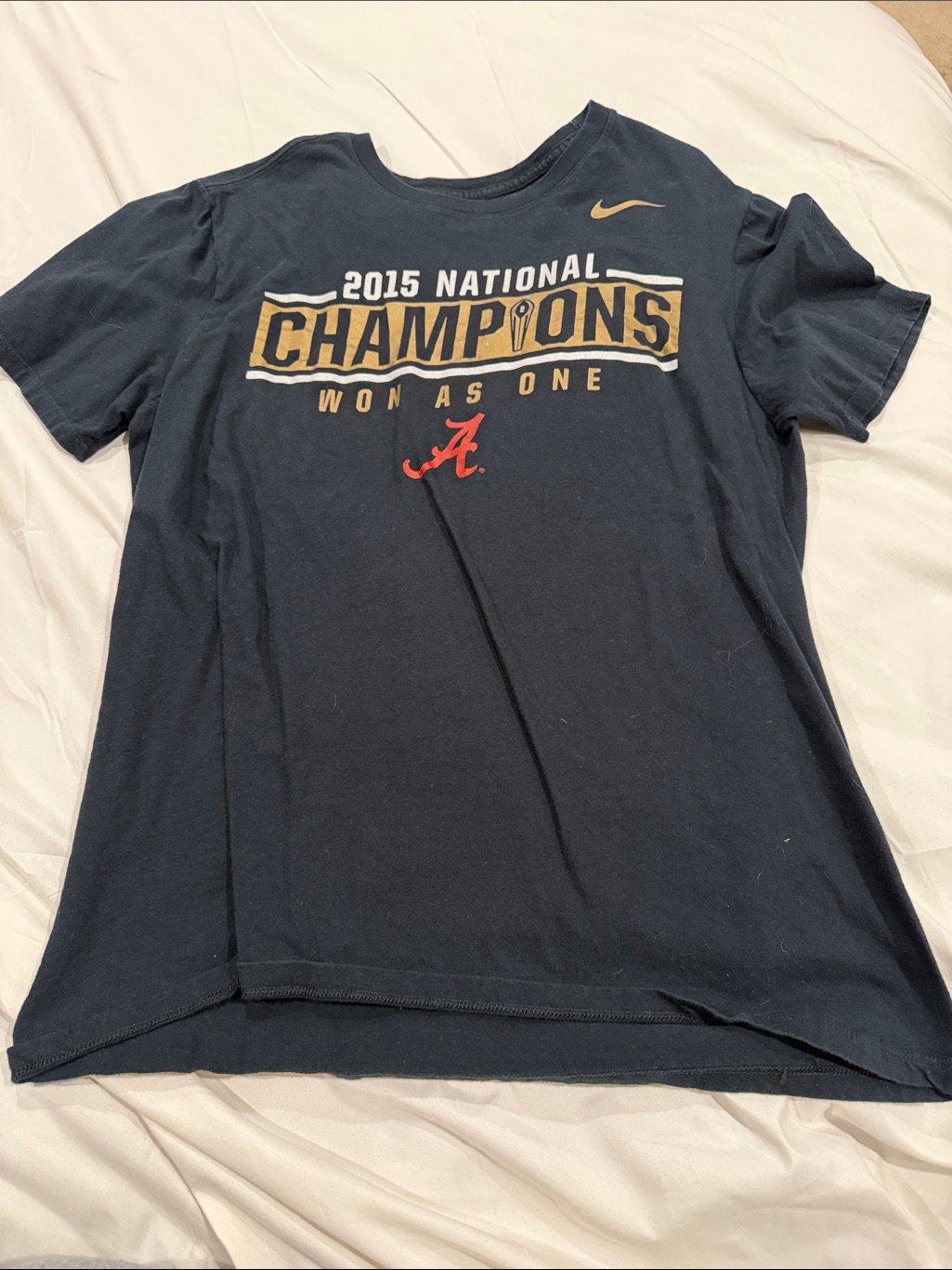Nike Shirts | Category Selection For Image | Color: Blue/Gold | Size: L
