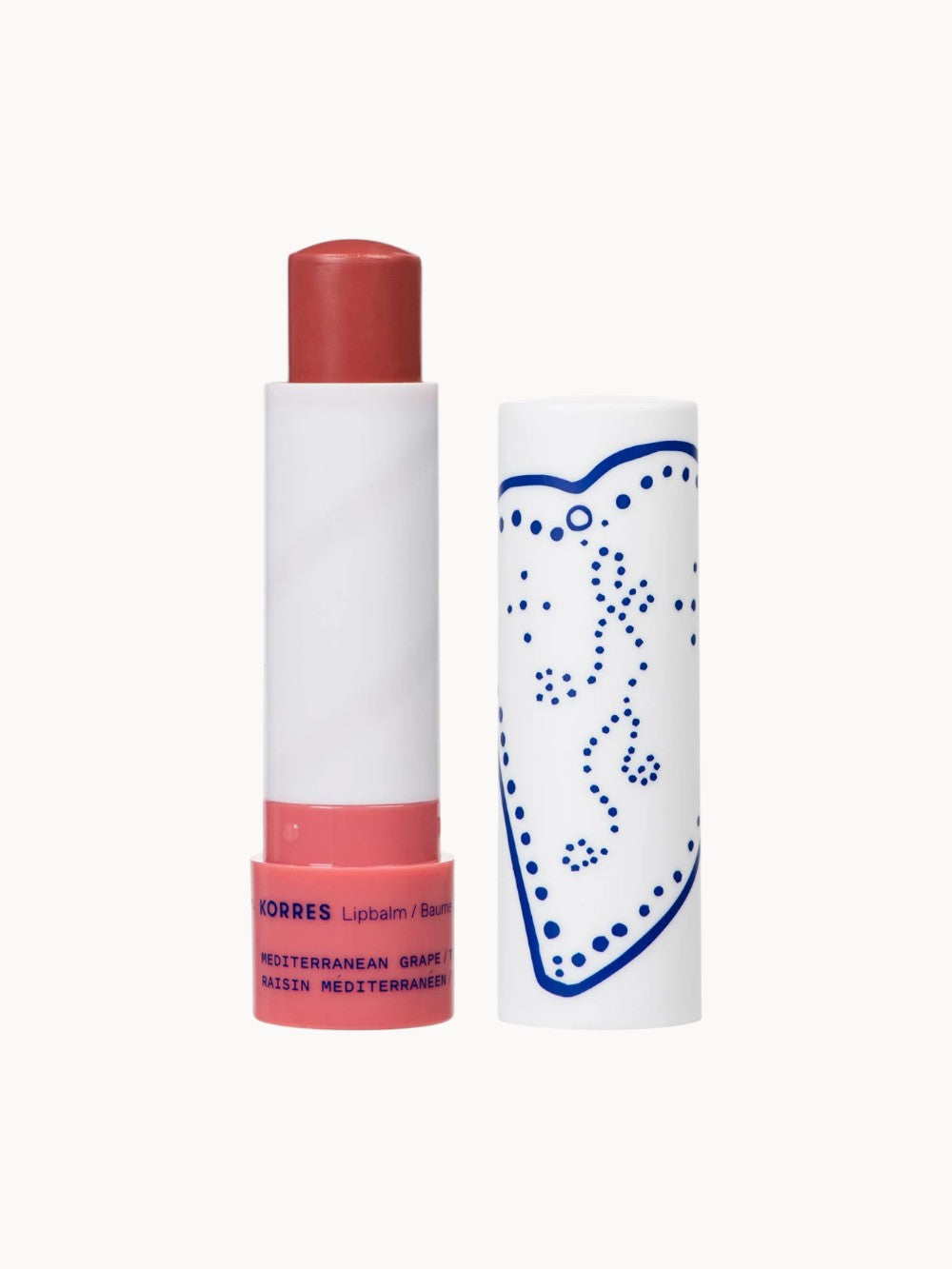 MEDITERRANEAN GRAPE Lip Balm - getönt neutral purple 4g von KORRES
