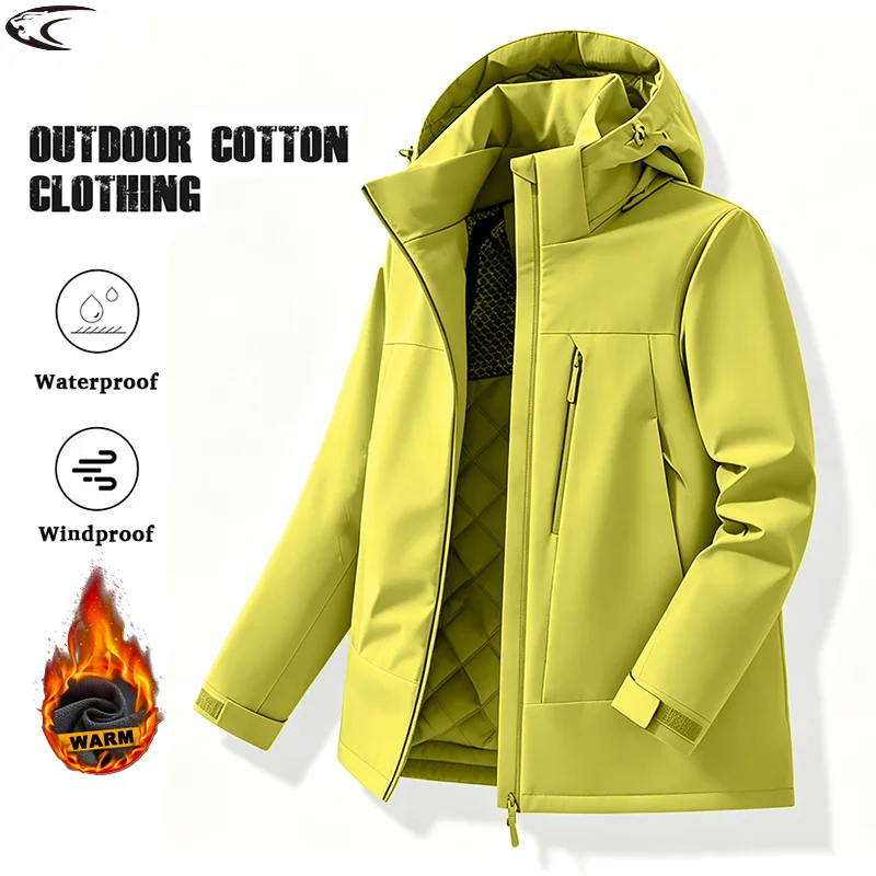 Veste thermique d'hiver pour homme LNGXO, imperméable, coupe-vent, combinaison de ski, vêtements de snowboard rembourrés en coton pour le ski, l'escalade et la randonnée - Aliexpress FR