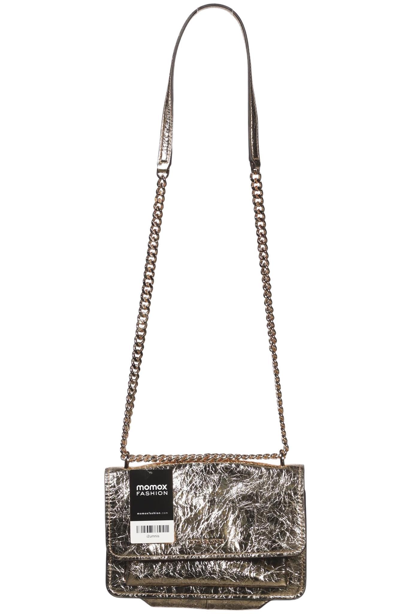 Michael Michael Kors Damen Handtasche klein Leder, Gr. , Silber, kein / Etikett / Leder