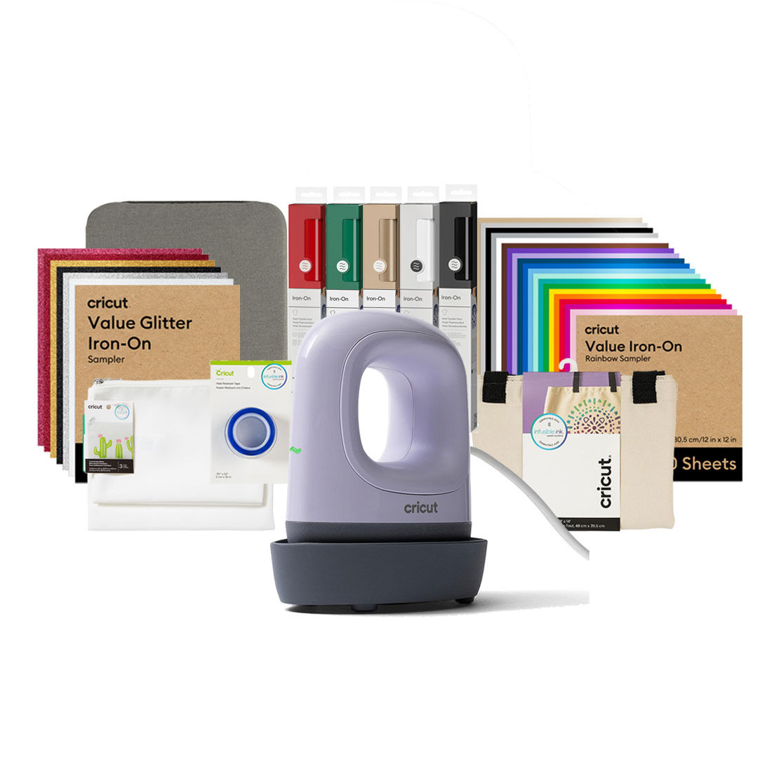 Cricut EasyPress Mini LT | Lavender + Everything Bundle
