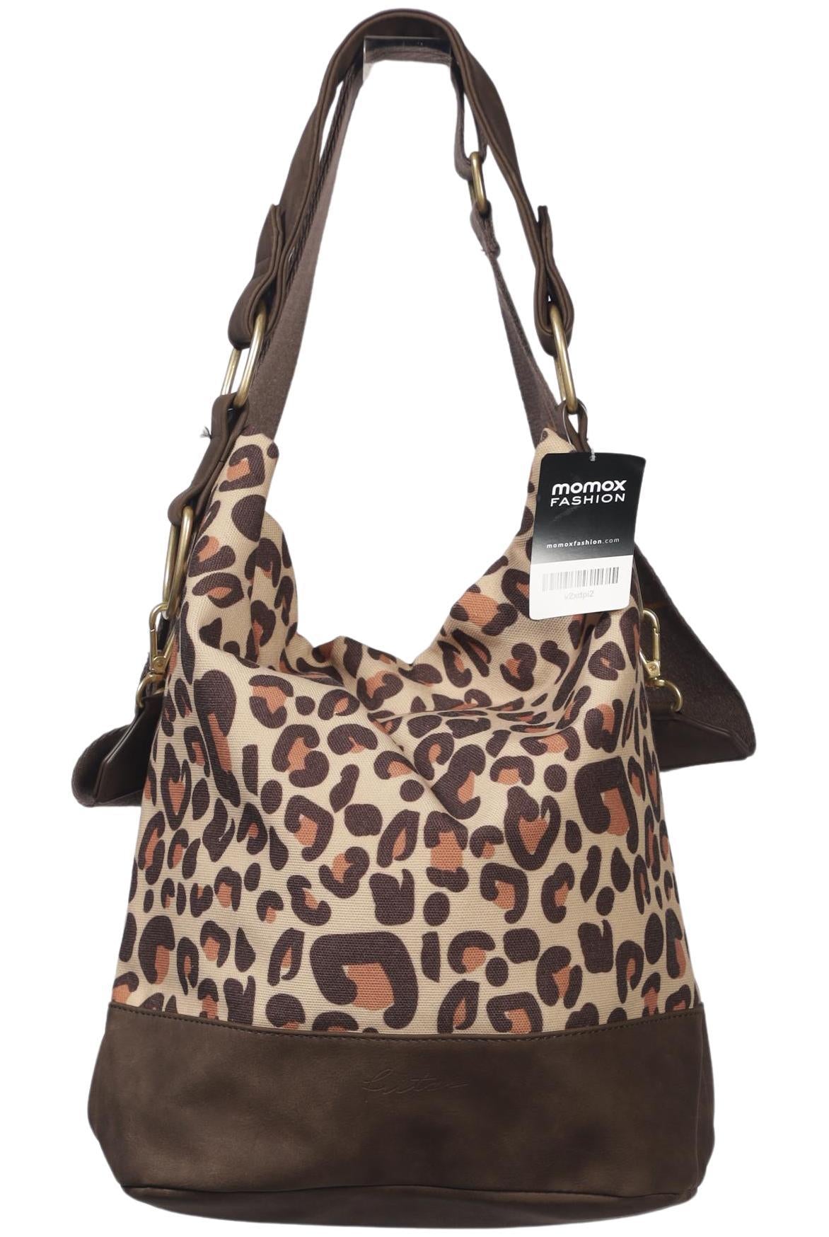 Fritzi aus Preußen Damen Handtasche gross, Gr. , Braun, Baumwolle / Synthetik / Kunstleder