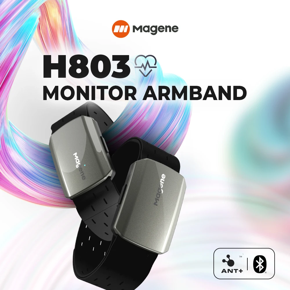 Magene Herzfrequenz-Armband-Monitor Dual Mode Bluetooth ANT H803 Sensor Arm Handgelenk Strap Fitness Herz Tracker Gesundheit Übung