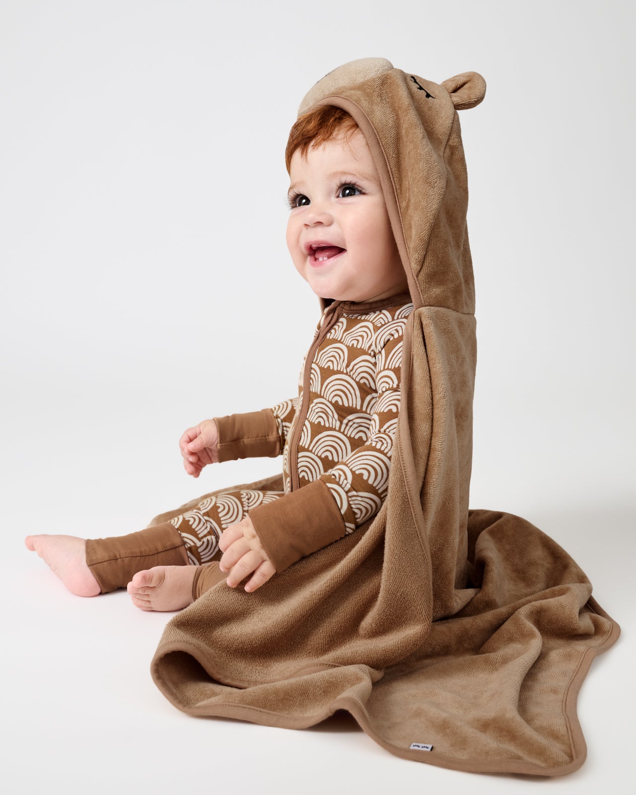 Bowie the Bear Baby Hooded Bath Towel - OSFA
