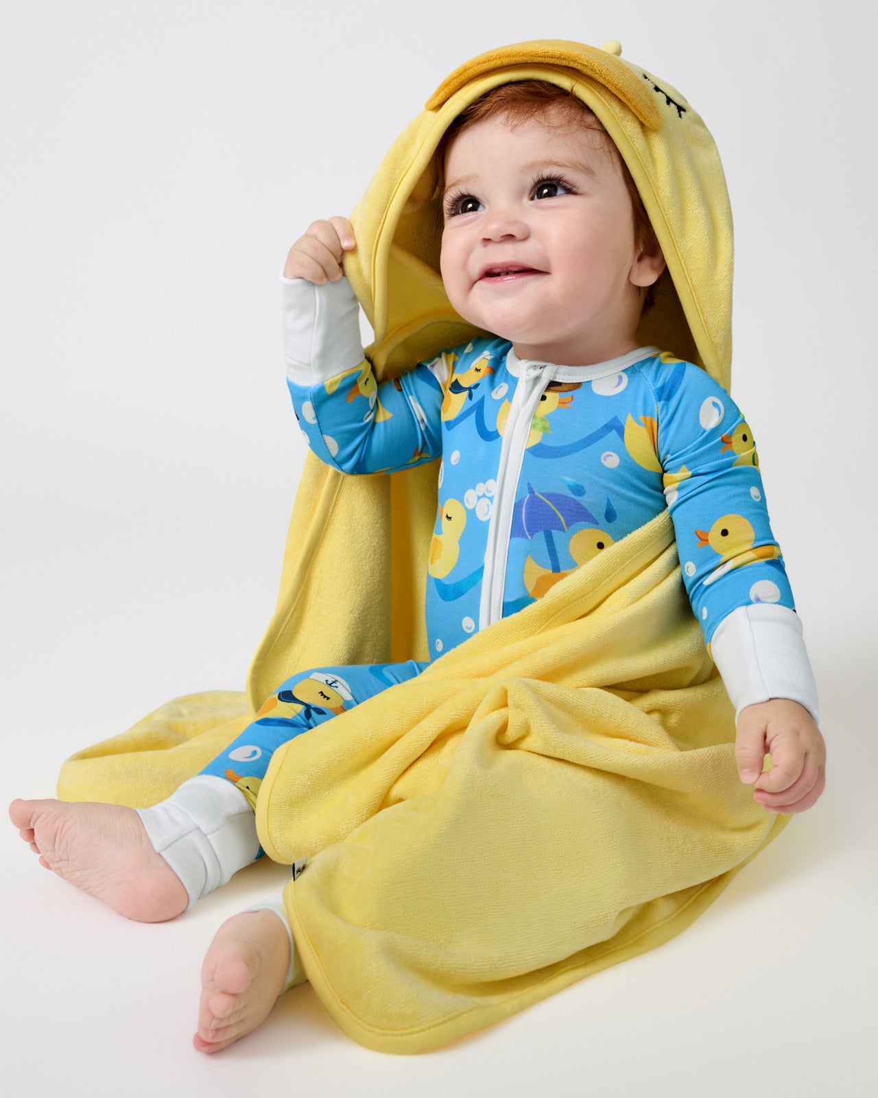 Goldie the Ducky Baby Hooded Bath Towel - OSFA