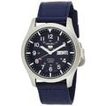 Seiko Men's Analogue Automatic Watch with Textile Strap SNZG11K1