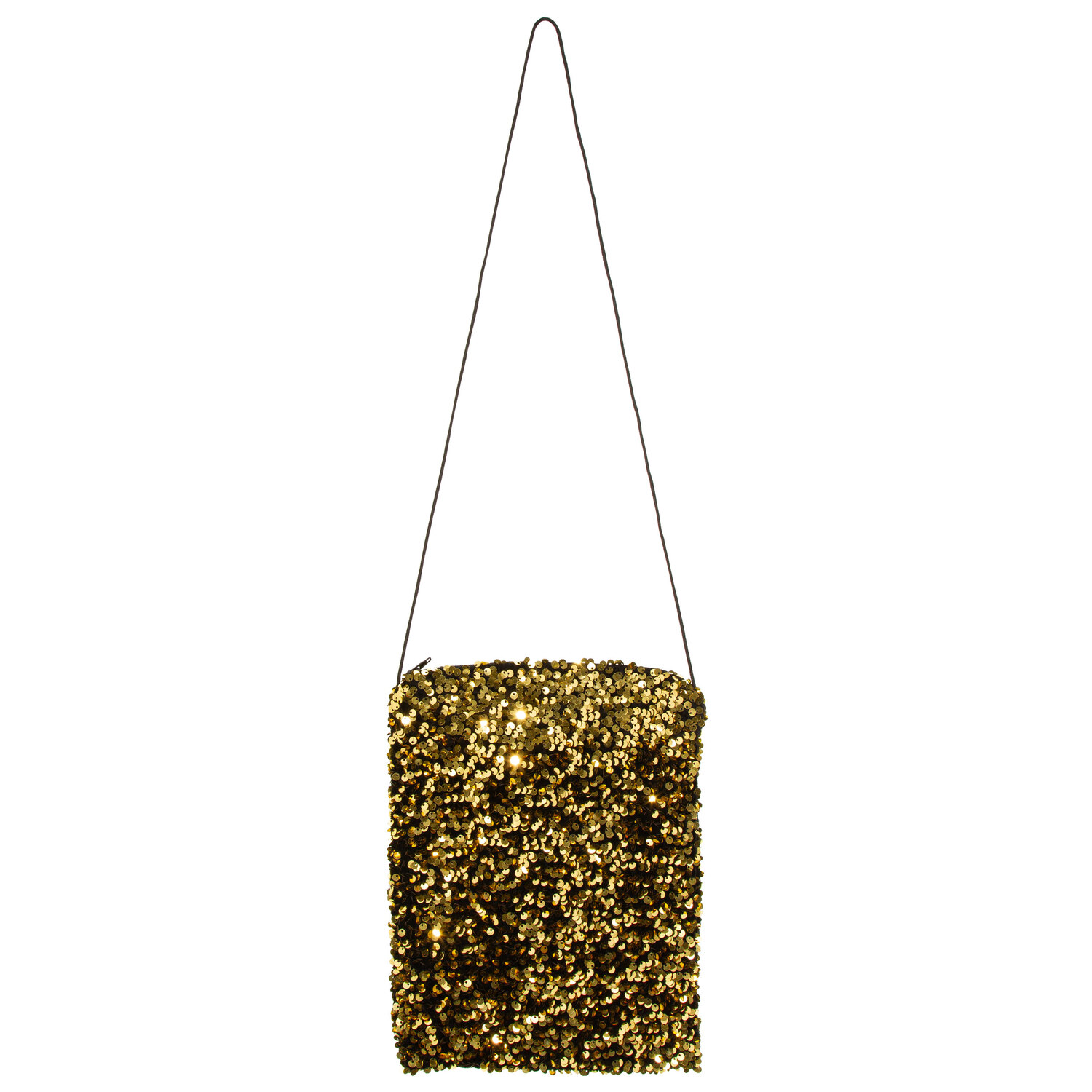 Sac "paillettes", doré