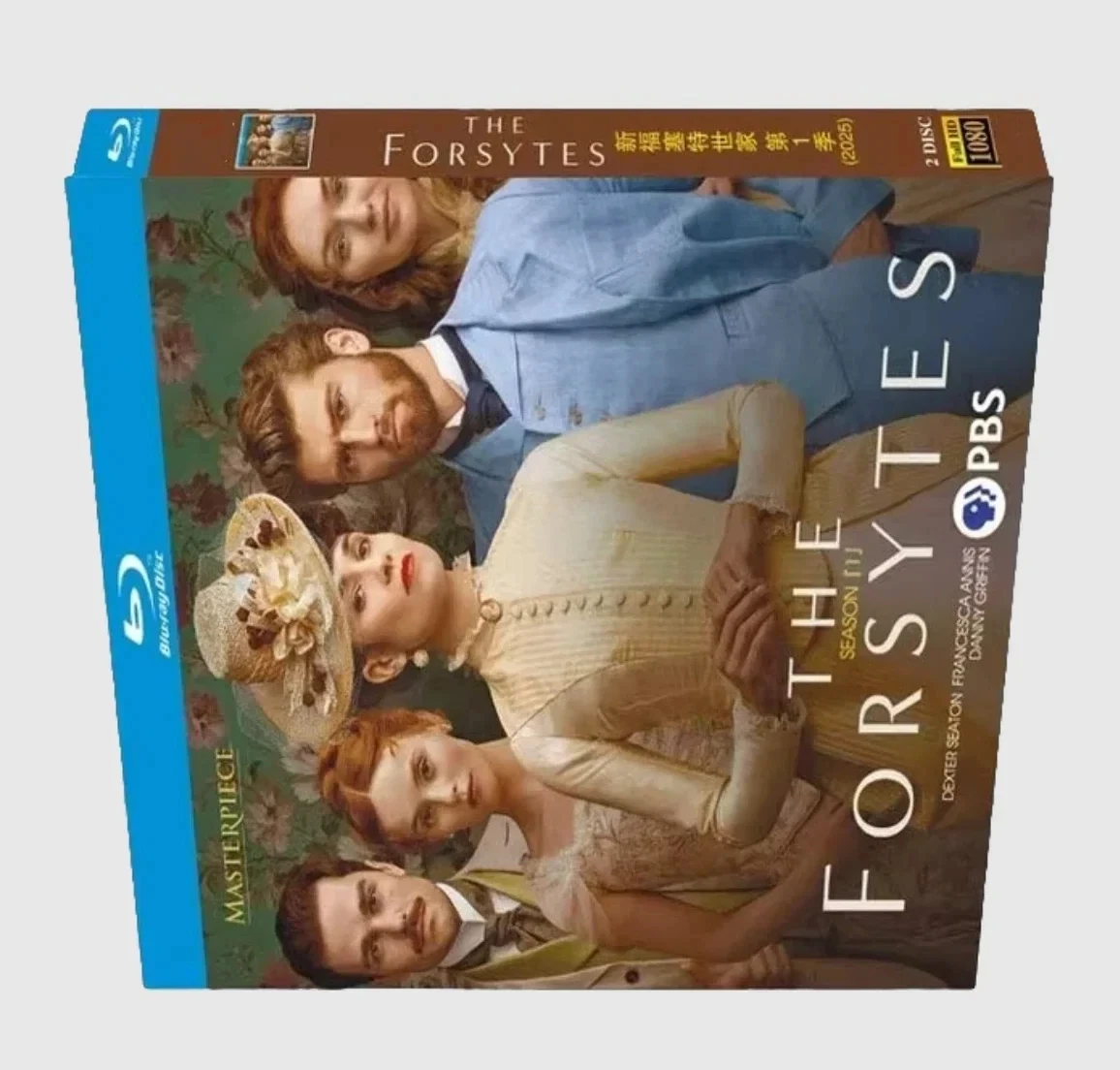 Blu-ray The Forsytes Saison 1 (2025) Coffret Blu-ray haute définition 2 disques DVD