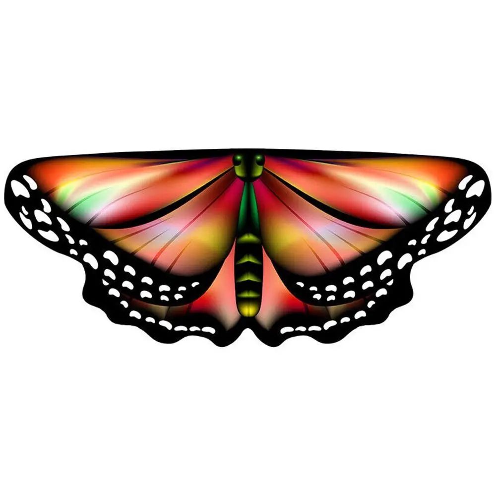 Kids Butterfly Wings Fairy Costume Cape 1