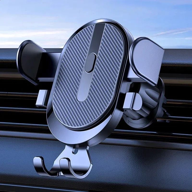 Universal Gravity Car Phone Holder Air Vent Clip Mount For IPhone And Smartphones Universal Gravity Car Phone Holder Air Vent Clip Mount For IPhone And Smartphones