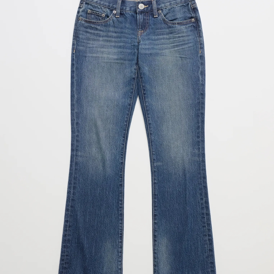 Lucky Brand Madhappy X Ultra Low Rise Lil Maggie Flare - Women's Pants Denim Flare Flared Jeans