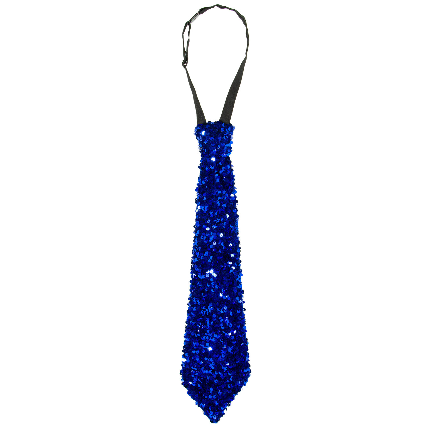 Cravate "Paillettes", bleu