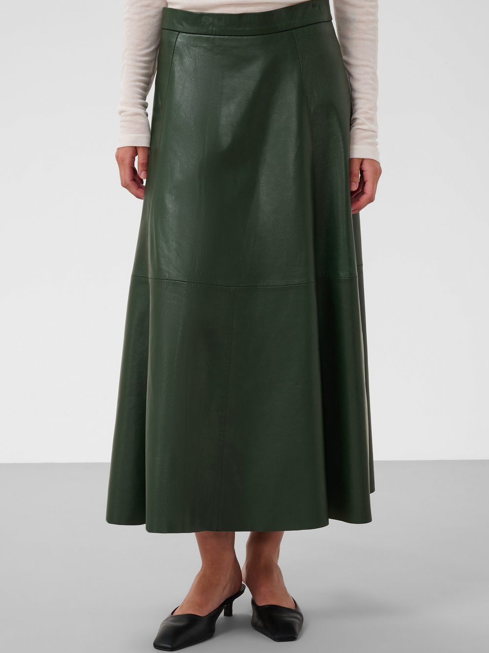 Soaked in Luxury Lederrock SLKaiko Damen khaki, L