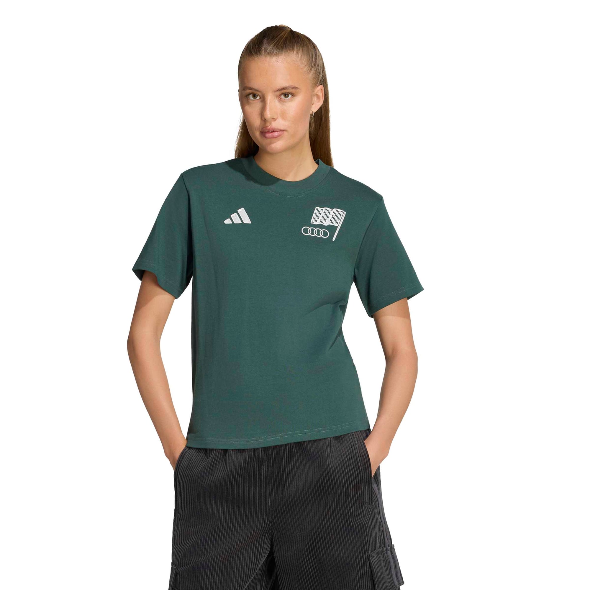 T-shirt Audi F1 adidas Édition Spéciale Grand Prix de Sao Paulo - Femme - Homme Taille: L